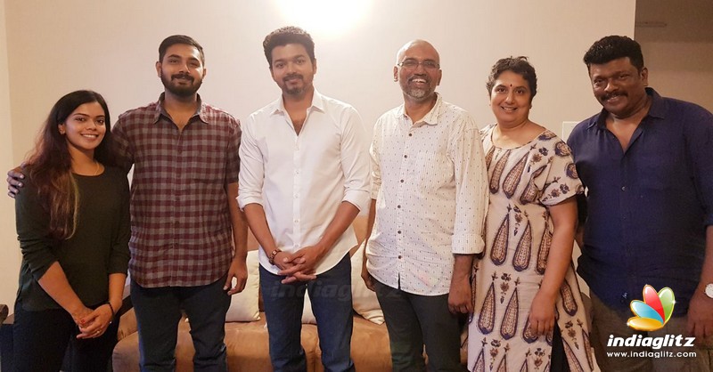 Keerthana and Akshay met Vijay