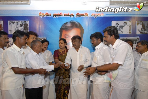 Vijayakanth Birthday Celebration