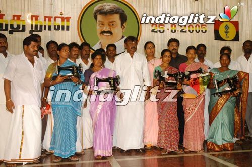 Vijayakanth Birthday Celebration