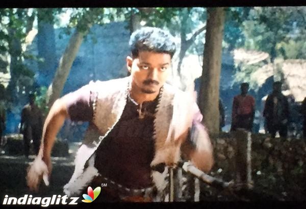 Vijay fans celebrate 'Puli' Movie Release