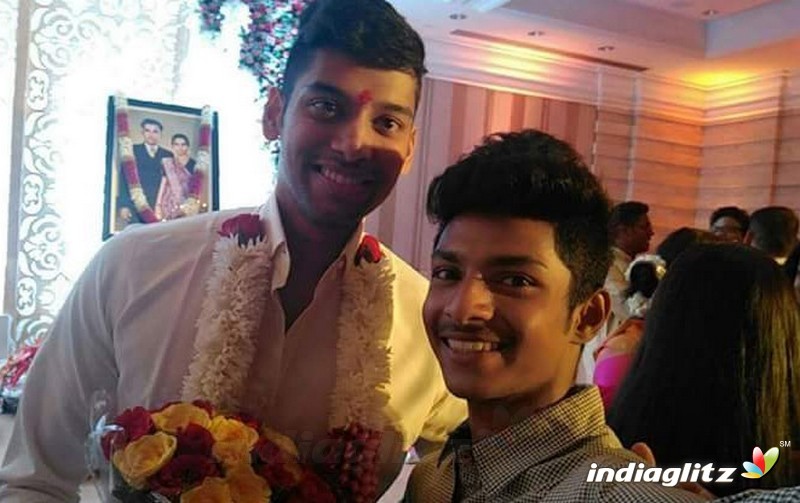 Chiyaan Vikram Daughter Akshita Engaged To Manu Ranjit