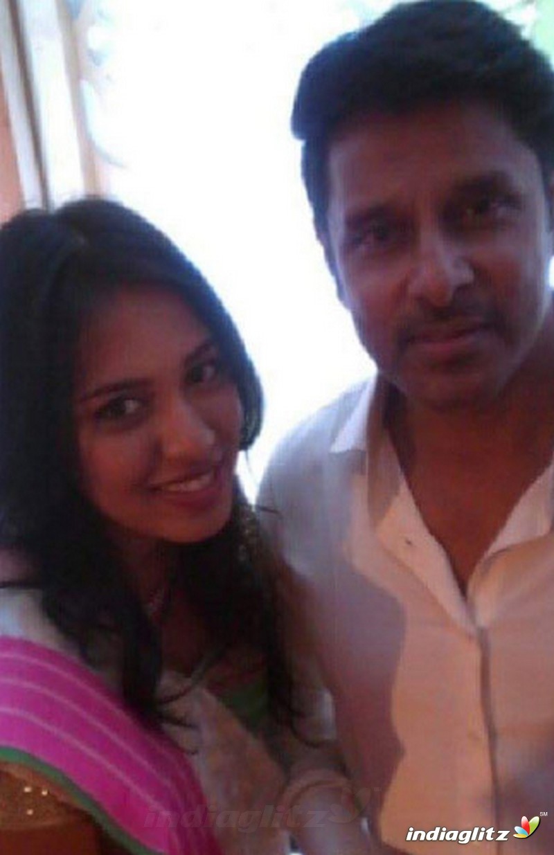 Chiyaan Vikram Daughter Akshita Engaged To Manu Ranjit