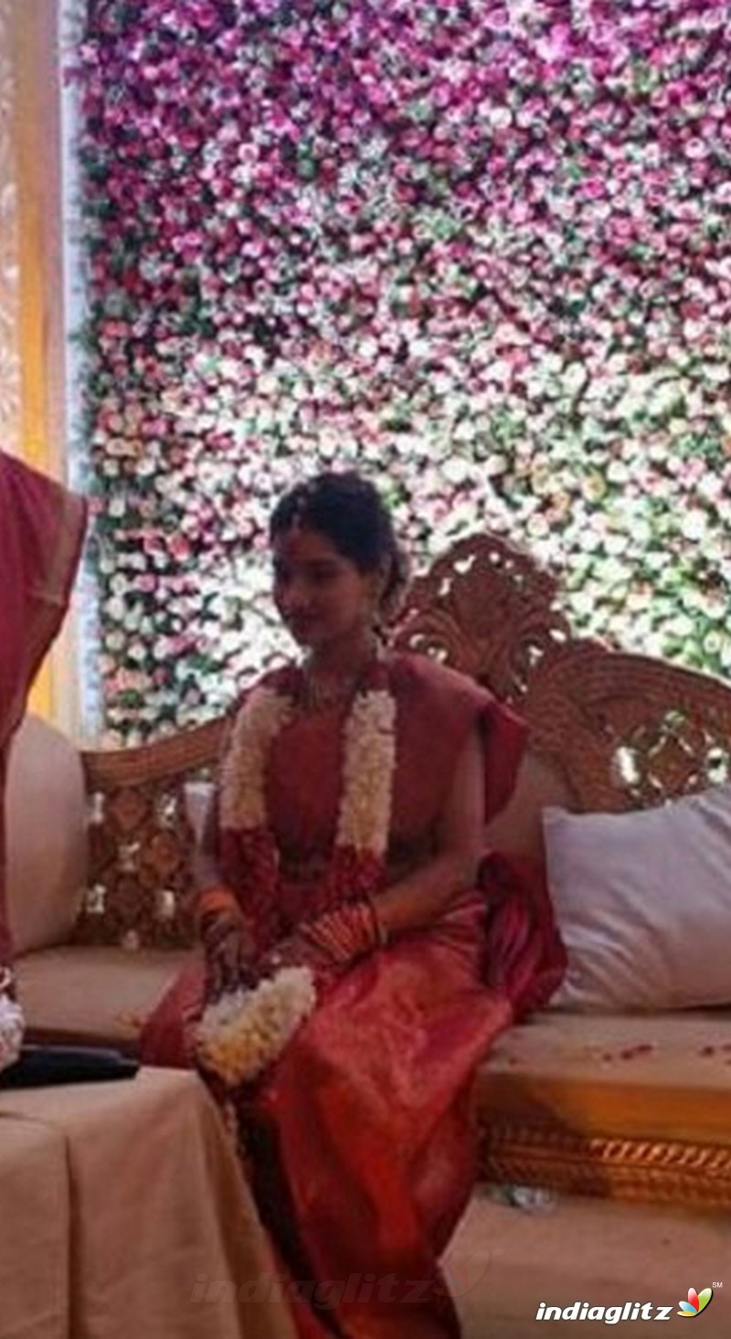 Chiyaan Vikram Daughter Akshita Engaged To Manu Ranjit