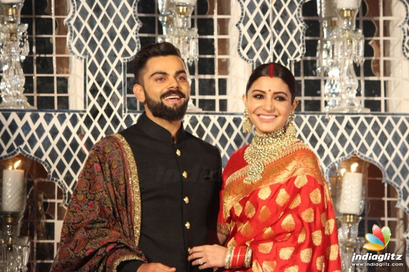 Virat Kohli - Anushka Sharma's Reception