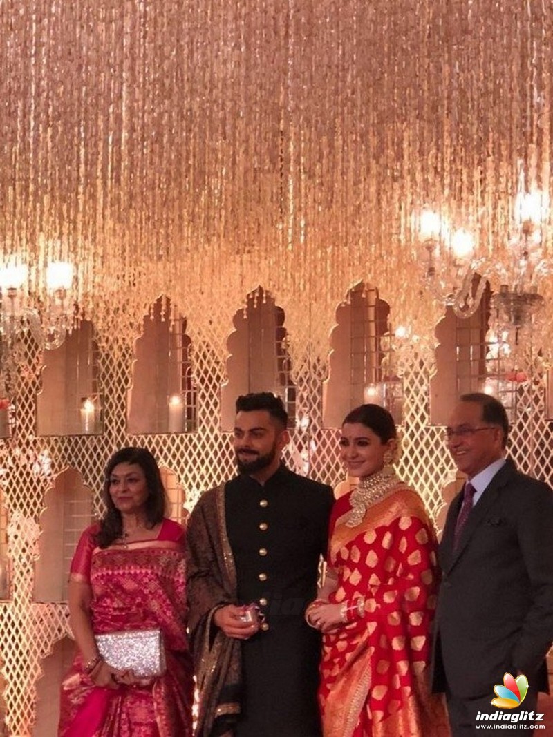 Virat Kohli - Anushka Sharma's Reception