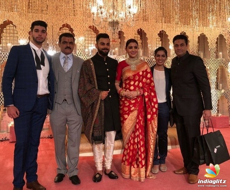 Virat Kohli - Anushka Sharma's Reception