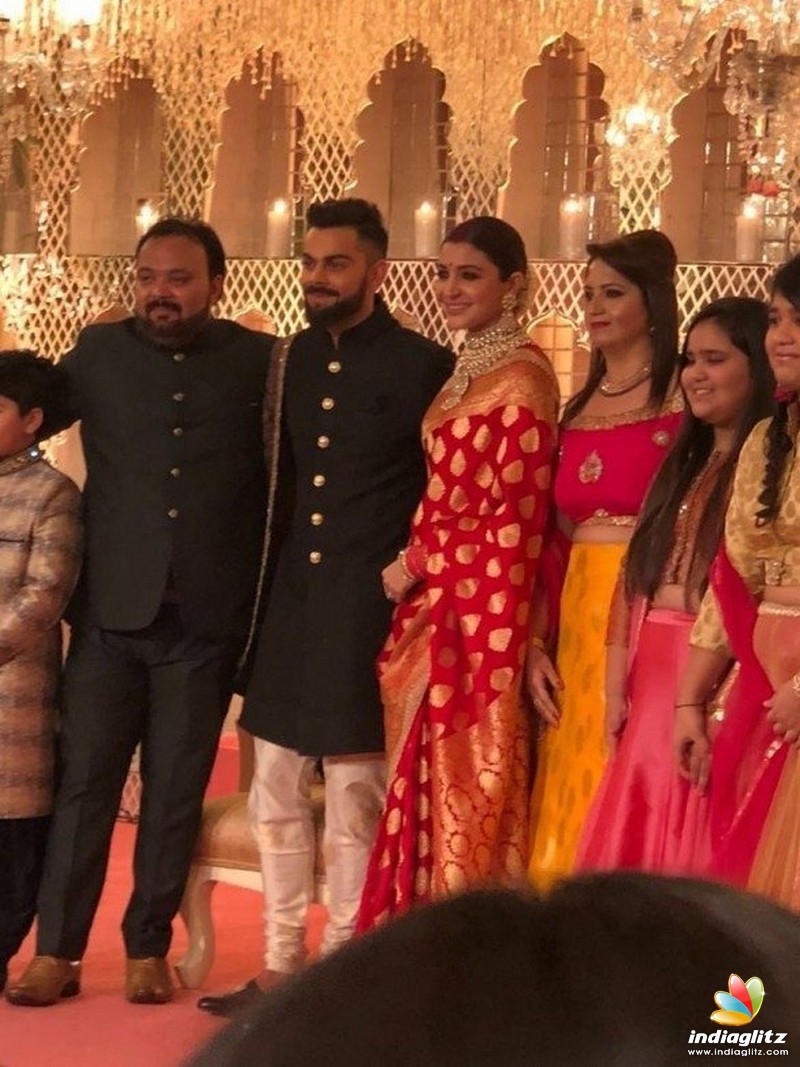 Virat Kohli - Anushka Sharma's Reception