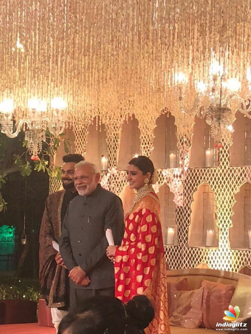 Virat Kohli - Anushka Sharma's Reception