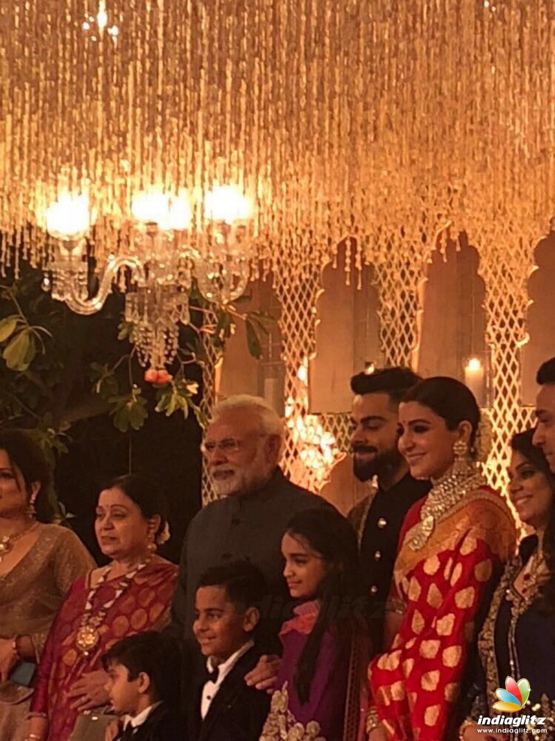 Virat Kohli - Anushka Sharma's Reception