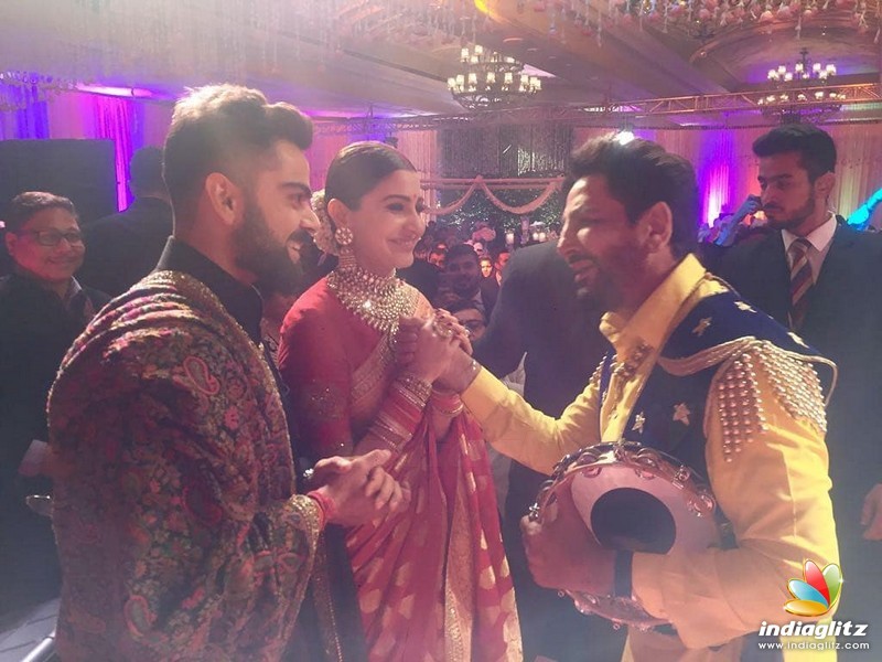 Virat Kohli - Anushka Sharma's Reception