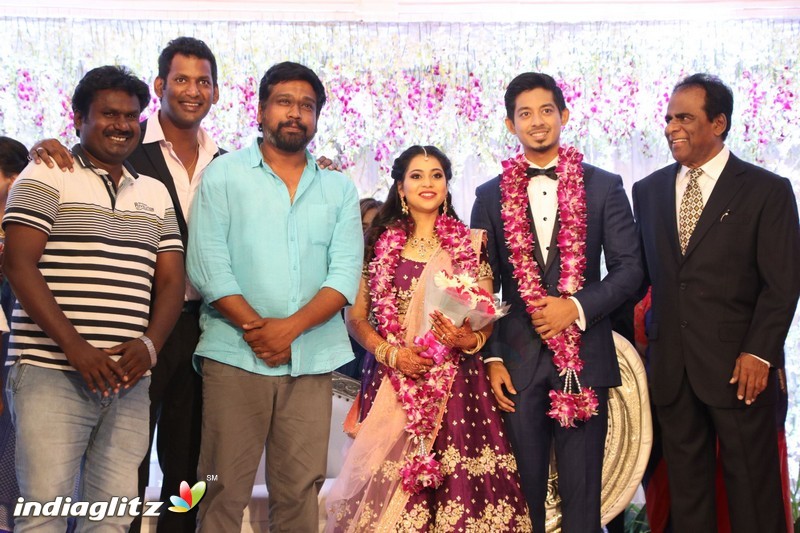 Vishal's Sister Aishwarya Wedding & Reception