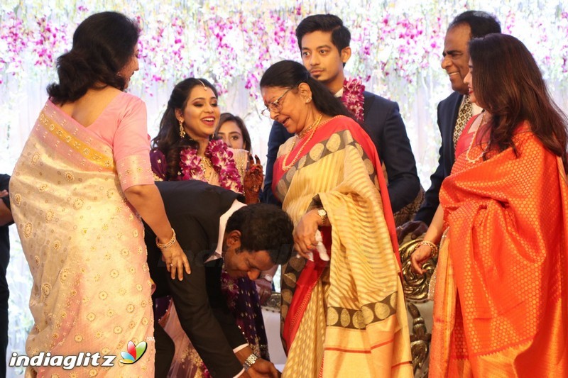 Vishal's Sister Aishwarya Wedding & Reception