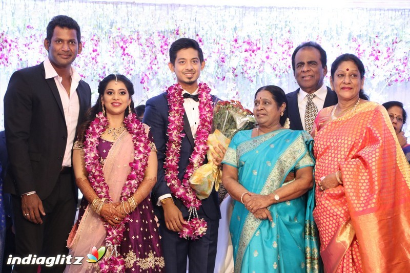 Vishal's Sister Aishwarya Wedding & Reception