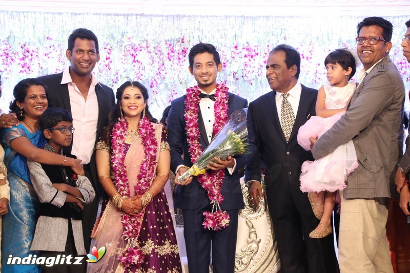 Vishal's Sister Aishwarya Wedding & Reception