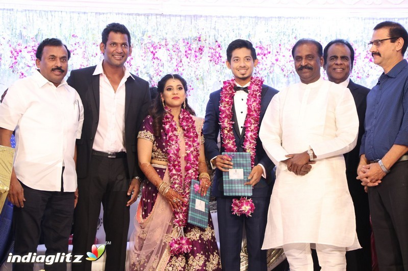 Vishal's Sister Aishwarya Wedding & Reception