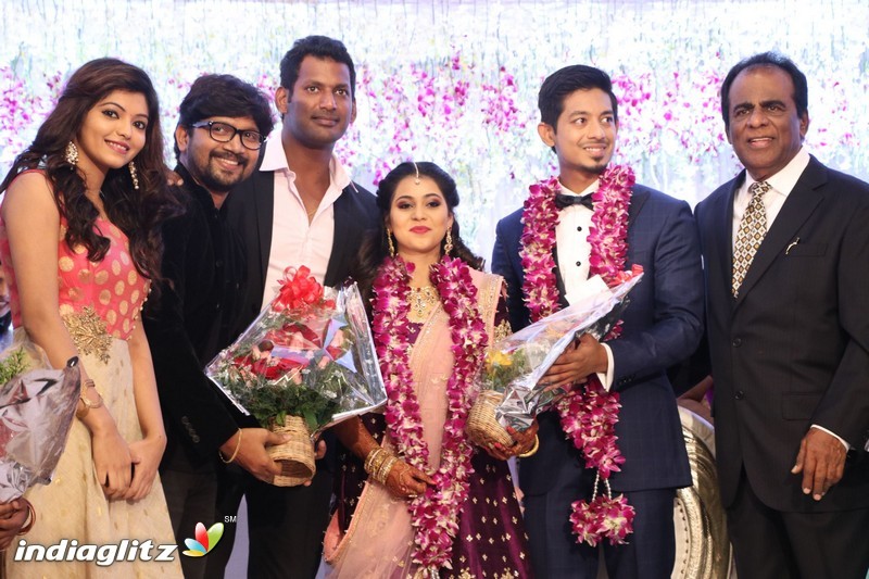 Vishal's Sister Aishwarya Wedding & Reception