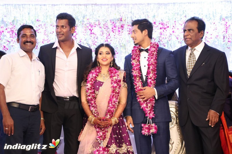 Vishal's Sister Aishwarya Wedding & Reception