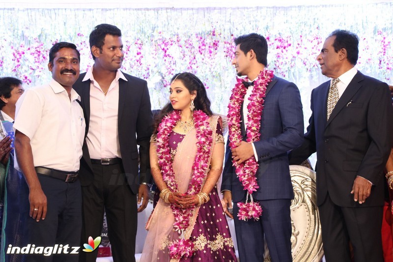 Vishal's Sister Aishwarya Wedding & Reception