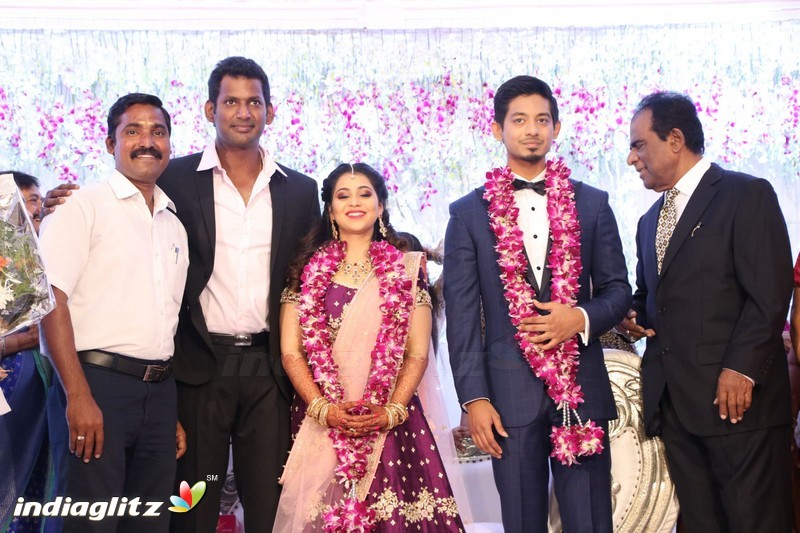 Vishal's Sister Aishwarya Wedding & Reception