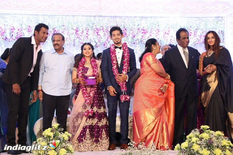 Vishal's Sister Aishwarya Wedding & Reception