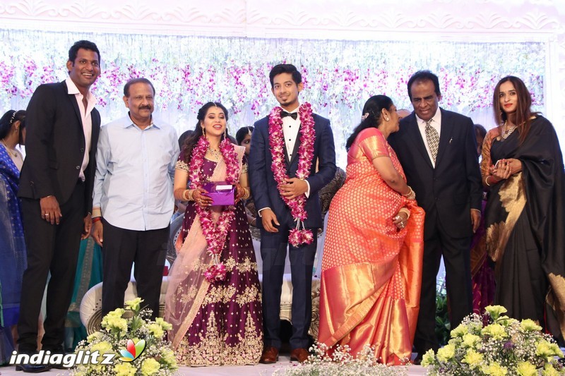 Vishal's Sister Aishwarya Wedding & Reception