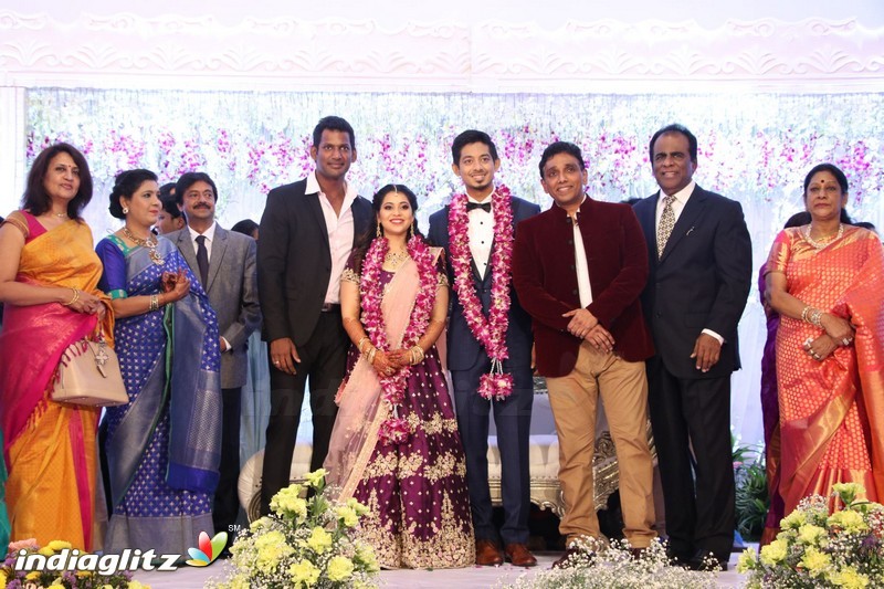 Vishal's Sister Aishwarya Wedding & Reception