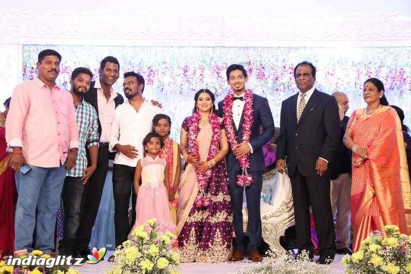 Vishal's Sister Aishwarya Wedding & Reception