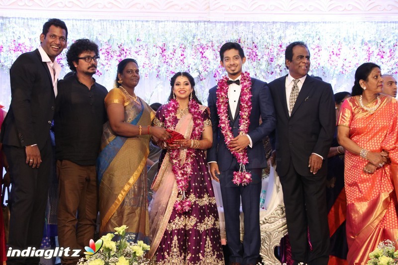 Vishal's Sister Aishwarya Wedding & Reception