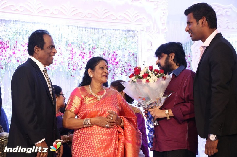 Vishal's Sister Aishwarya Wedding & Reception