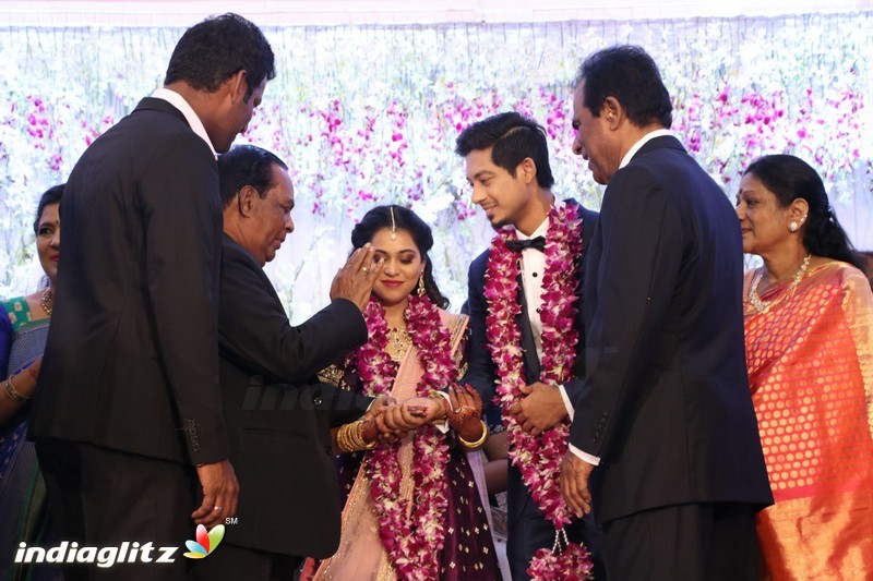 Vishal's Sister Aishwarya Wedding & Reception