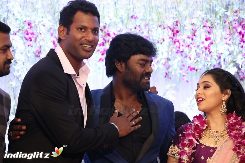 Vishal's Sister Aishwarya Wedding & Reception