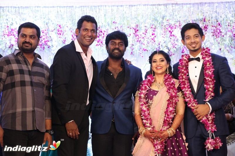 Vishal's Sister Aishwarya Wedding & Reception