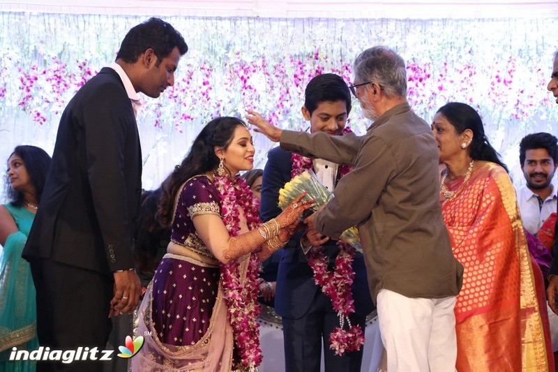 Vishal's Sister Aishwarya Wedding & Reception