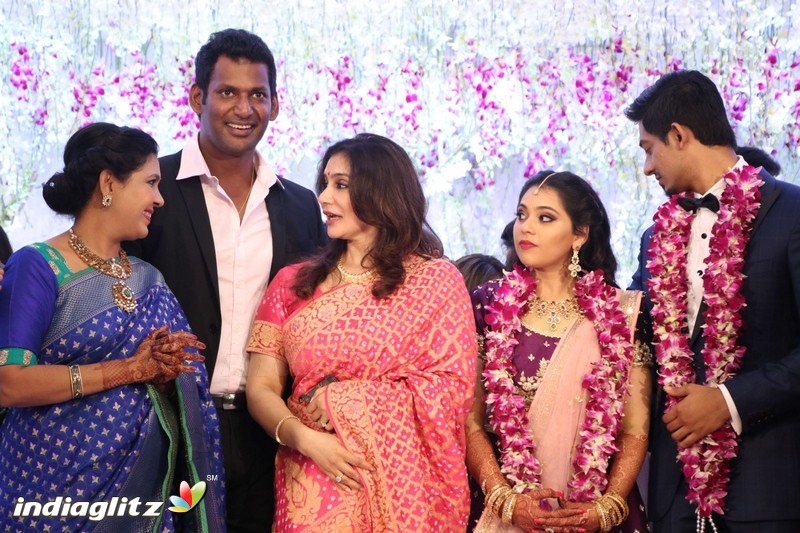 Vishal's Sister Aishwarya Wedding & Reception