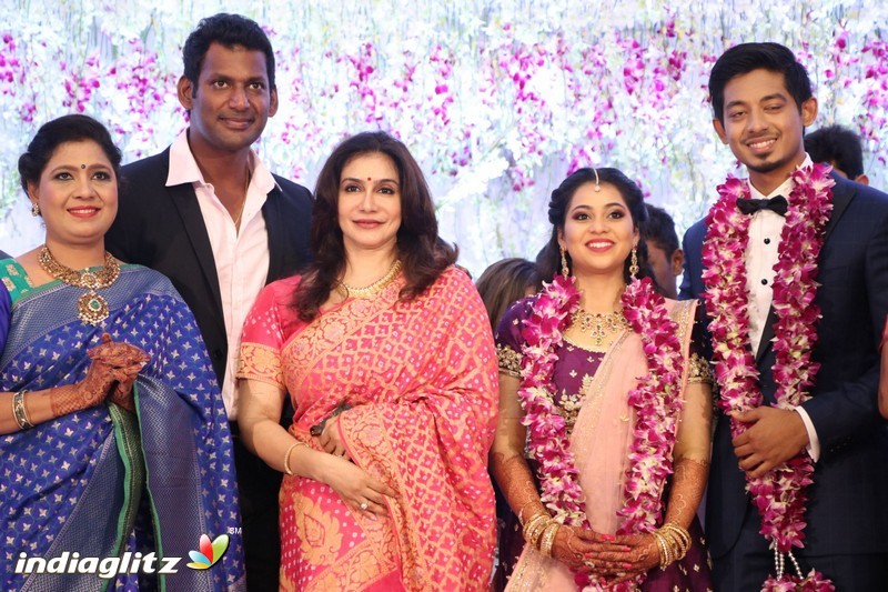 Vishal's Sister Aishwarya Wedding & Reception