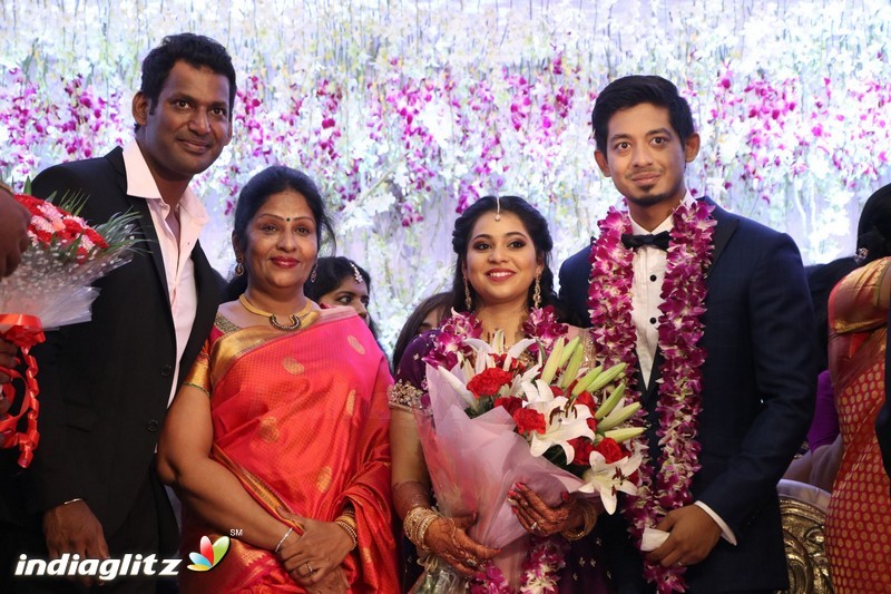 Vishal's Sister Aishwarya Wedding & Reception