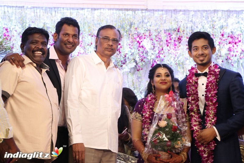 Vishal's Sister Aishwarya Wedding & Reception