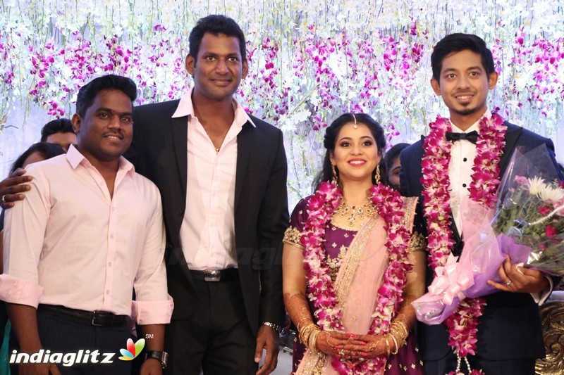 Vishal's Sister Aishwarya Wedding & Reception