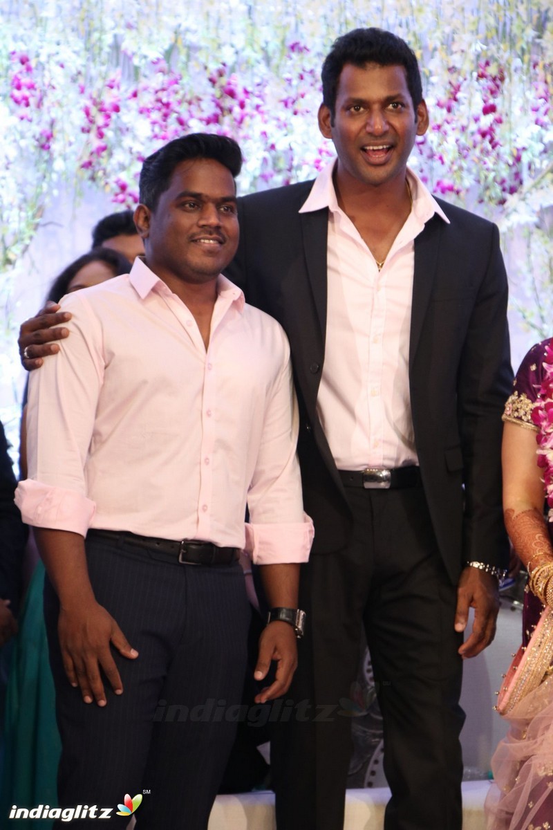 Vishal's Sister Aishwarya Wedding & Reception