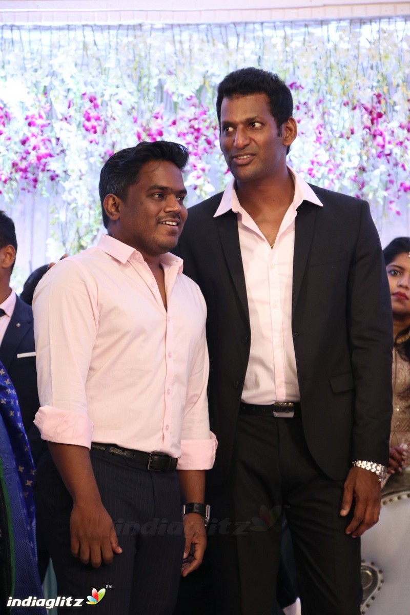 Vishal's Sister Aishwarya Wedding & Reception