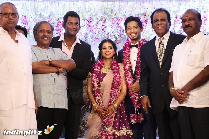 Vishal's Sister Aishwarya Wedding & Reception