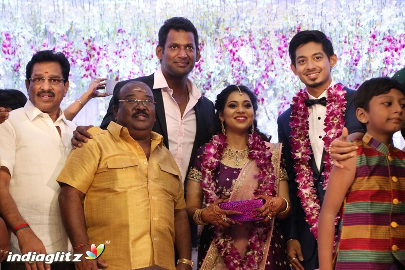 Vishal's Sister Aishwarya Wedding & Reception