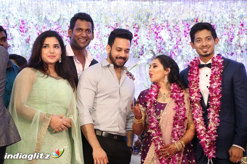 Vishal's Sister Aishwarya Wedding & Reception