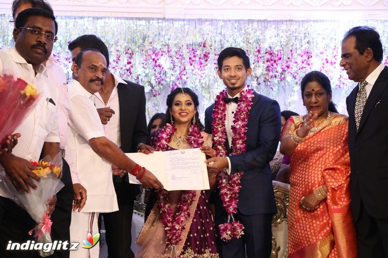 Vishal's Sister Aishwarya Wedding & Reception