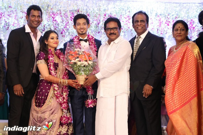 Vishal's Sister Aishwarya Wedding & Reception