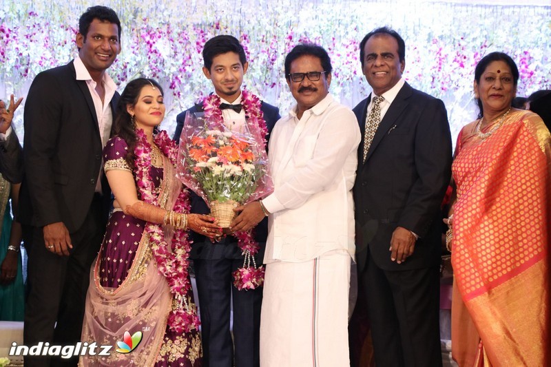 Vishal's Sister Aishwarya Wedding & Reception