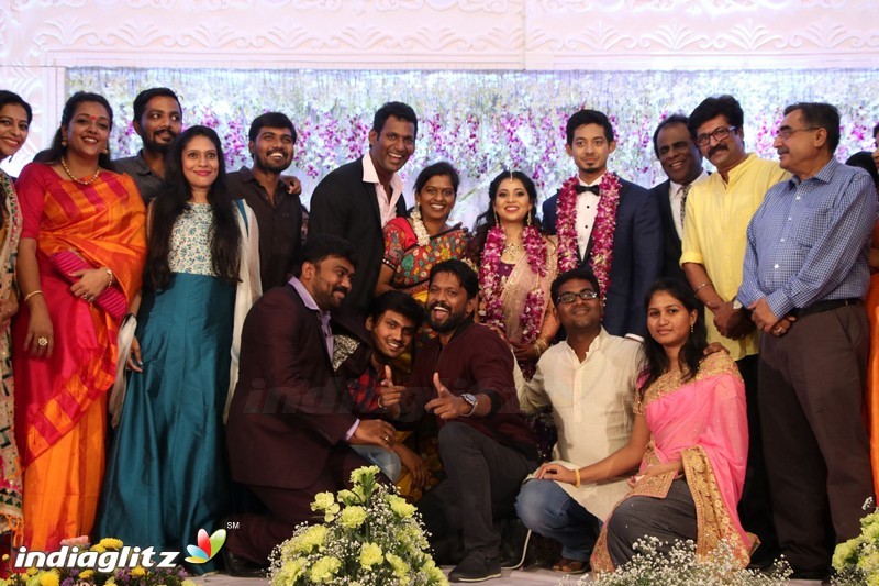 Vishal's Sister Aishwarya Wedding & Reception