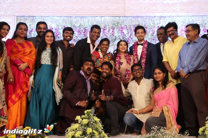 Vishal's Sister Aishwarya Wedding & Reception