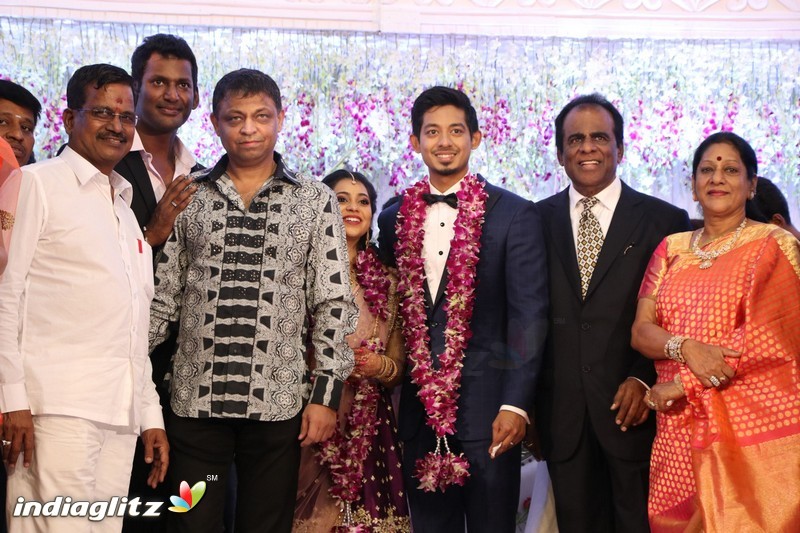 Vishal's Sister Aishwarya Wedding & Reception