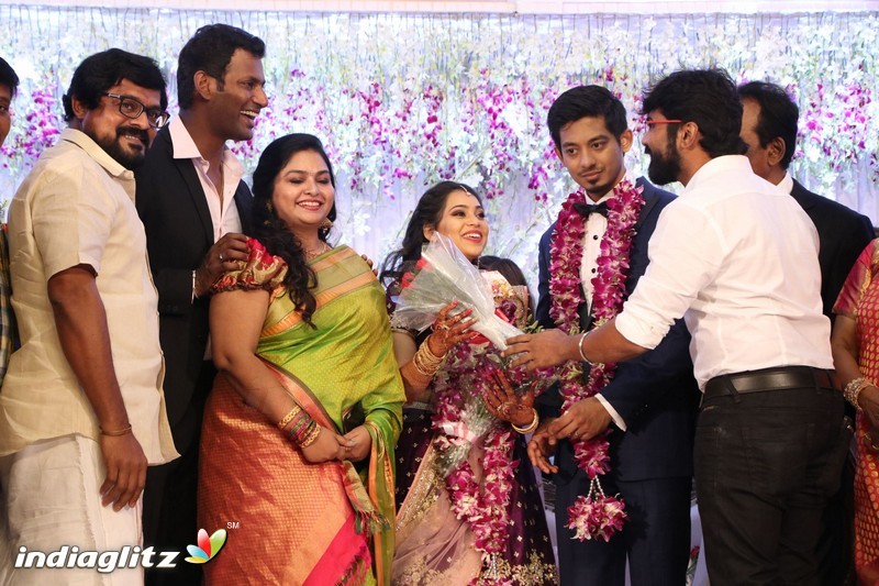 Vishal's Sister Aishwarya Wedding & Reception